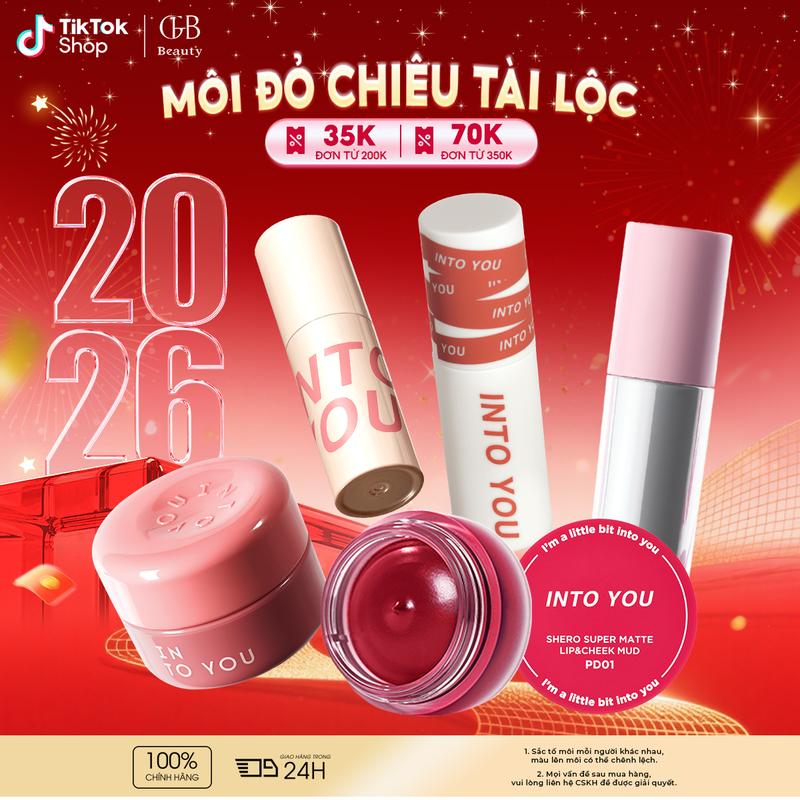 Son Bùn Lì Nữ Chính INTO YOU Em19 UK Mud Liptick 2g Không Dính Cốc Không Trôi Lì Mịn Phiên Bản Quốc Tế Cho Mọi Loại Da 2g Valid for 8 months