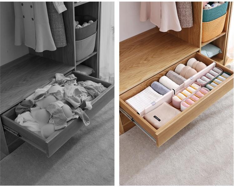 Product Introduction of 🇸🇬【SG stock】Extendable Drawer Partition - Adjustable Clothes Stationery Divider - Wardrobe Cabinet Storage Organizer 27