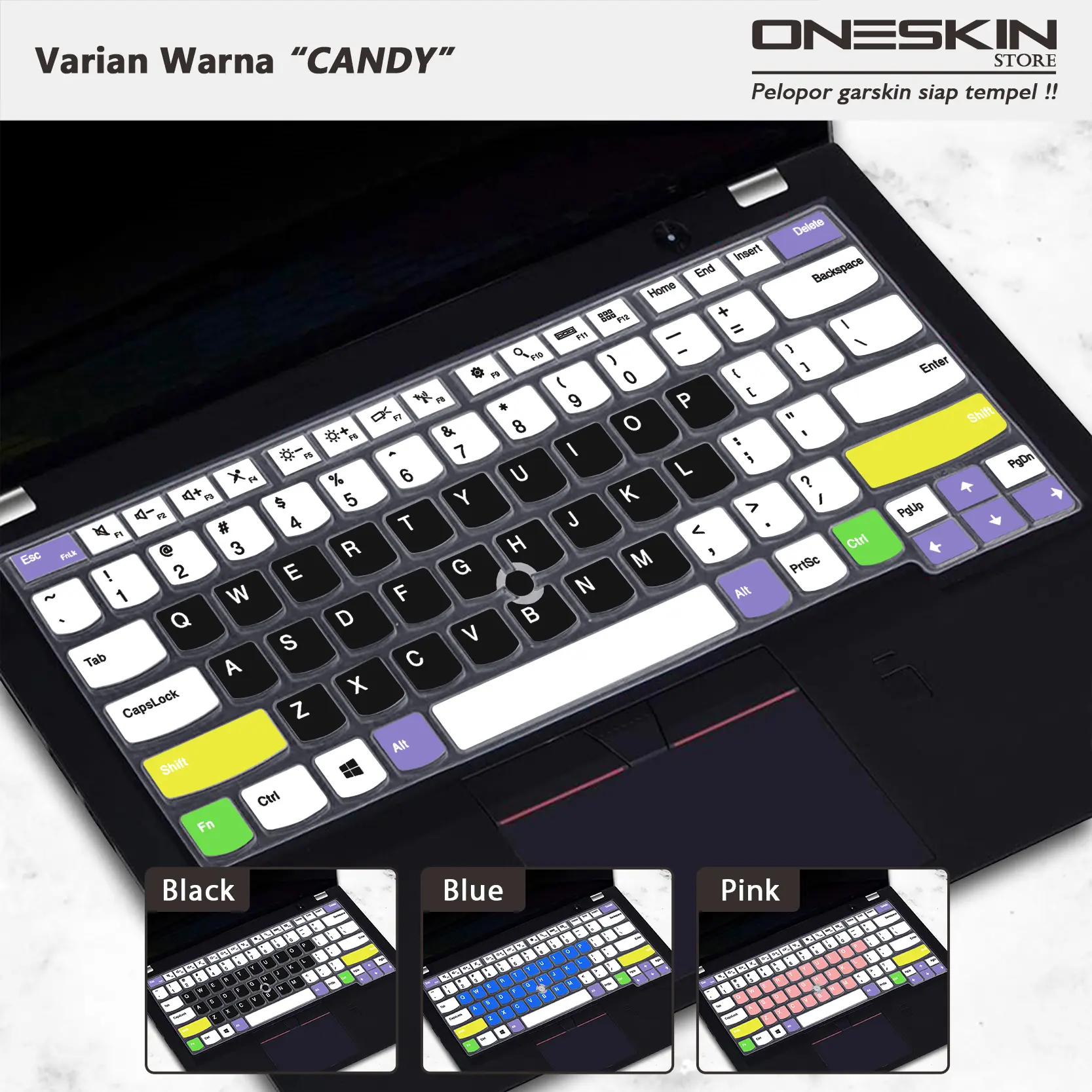Pelindung Keyboard Protector Cover Kompatibel dengan Lenovo Thinkpad T480s Tpu Silikon Bening