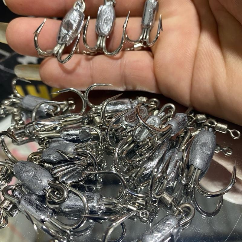 lưỡi titan,Bkk,Weebass trắng,  thay thế body nhái hơi các loai 2.8,3.3,3.5,3.8cm câu cá bắt cá fishing