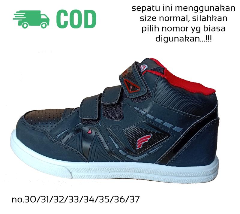 Sepatu Sekolah Anak  Perempuan Cewek Cowok Warna Hitam Murah Tali Perekat Rekat Velcro Kecil Tanggung Umur Usia PAUD TK SD SMP SMA Kelas 1 2 3 4 5 6 7 8 9 0 Tahun.TKTK02 Putih Bayi Laki-Laki 6