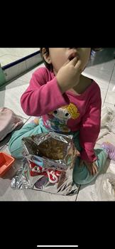 Product Review of COD Soes Coklat Cokelat/strawberry/ 500g/1kg /Update kemasan terbaru / merek baru/Malona/ mix rasa/halal Kue Sus Kering Isi soes coklat lumer 1 kgr Enak Murah （Cemilan keluarga, cocok untuk dewasa dan anak-anak） Chocolate Food Makanan Snack Manis from M**m 1