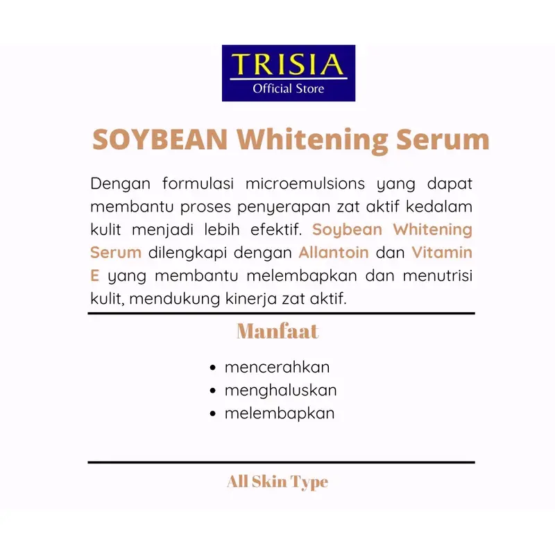 Trisia Serum Soybean 15ml 4