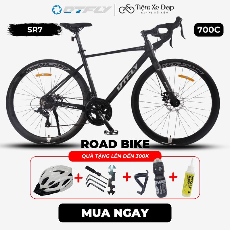 Xe Đạp đua DTFLY SR7 Tay Đề Lắc 14 Tốc Độ Khung Sườn Hợp Kim Nhôm | Xe Đạp DTFLY Việt Nam