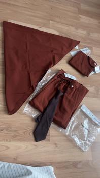Product Review of SS: TUDUNG SEKOLAH DUA LAPIS PLUS SIZE KOSHIBO LICIN TUDUNG SEKOLAH PENGAWAS BERWARNA Biru Hijau Merah Hitam from u**8 0