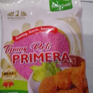 Primera Tepung Roti Bubble Crumbs | Bintang Yellow | Crumbs Merah 200 Gr / 500 Gr