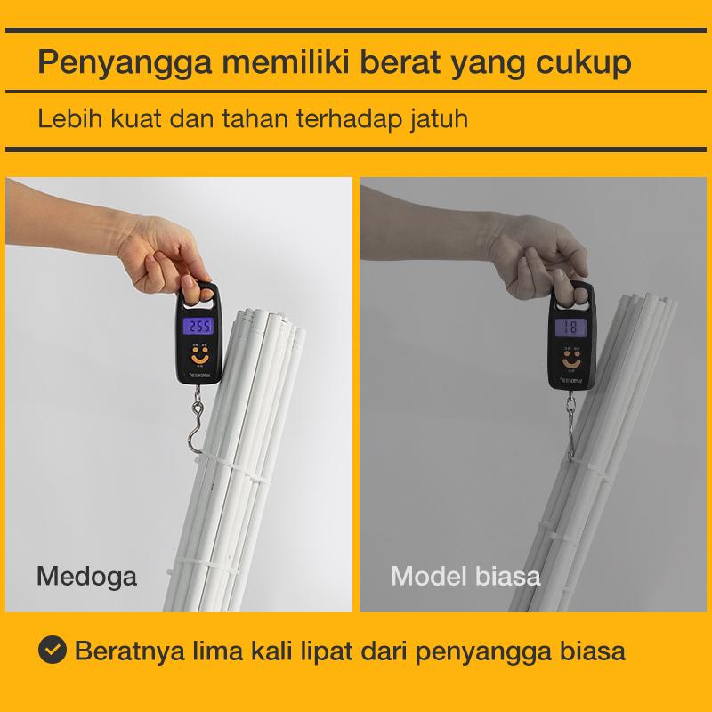 Medoga Kelambu Tidur Polos Anti Jatuh Anti Nyamuk Bayi Anak Dewasa Bedrail Aman 8