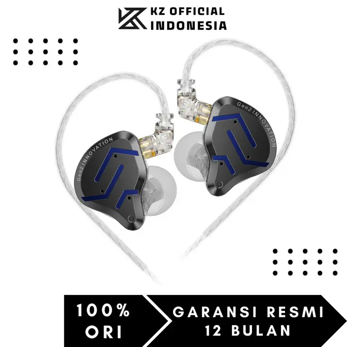 KZ ZSN Pro 2 in Ear Earphone Hybrid DD - BA with Mic 0