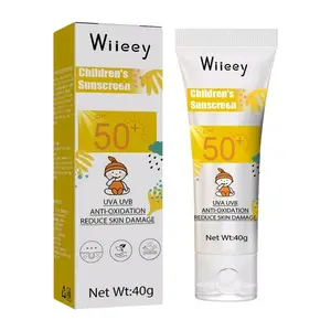 Wiieey Children's Sunscreen SPF 50+ Krim Pelingdung Tubuh Anak Dari Sinar UV