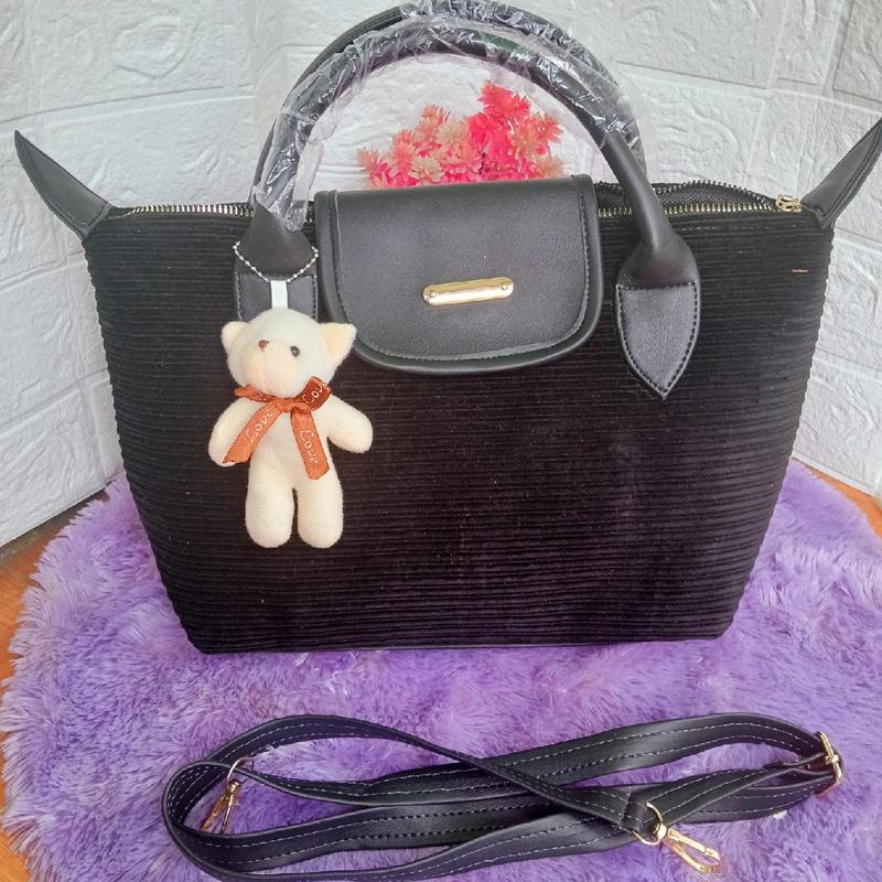 Tas Jinjing Wanita Kamoci Bahan Korduray Selempang 1