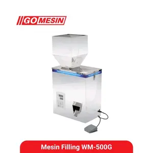 Mesin Pengisi Timbangan Bubuk Powder Weighing Filing Machine WM-500G
