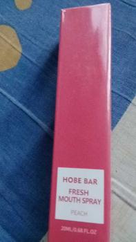 Product Review of HOBE BAR Probiotic Oral Spray - Sugar-Free, Alcohol-Free, and Preservative-Free, Peach Mint Flavor for Fresh Breath (20 ml) hobe bar pewangi mulut semprot mouth spray parfum mulut Liquid from I**m s**o I**m 0