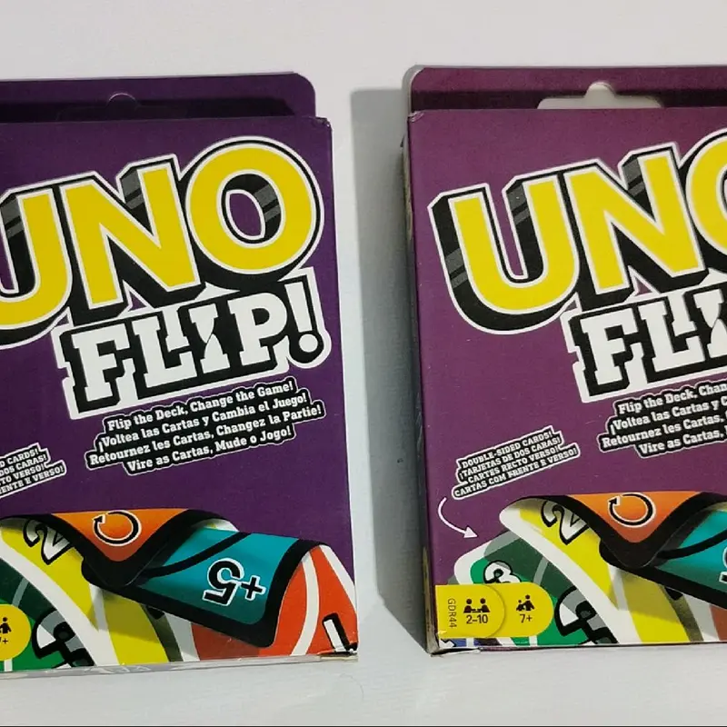 mainan kartu uno flip/ mainan 1 keluarga 2