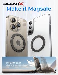 Gambar SILENTX HALO STICKER METAL RING ADAPTER MAGNETIC FOR MAGSAFE WIRELESS PLATE PLAT BESI dari KoboiTech Kota Administrasi Jakarta Utara 2 Tokopedia