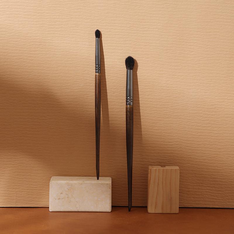 【OVW Bộ 2 miếng, OVWCọ Trang Điểm, Chuyên Nghiệp, Lông Dê Tự Nhiên, Cọ Phấn Má Hồng, Dụng Cụ Trang Điểm Làm Đẹp