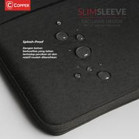 Gambar COPPER New Slim Sleeve Laptop Bag 14" / Tas Laptop Premium - Hitam dari Copper Surabaya Kota Surabaya 5 Tokopedia