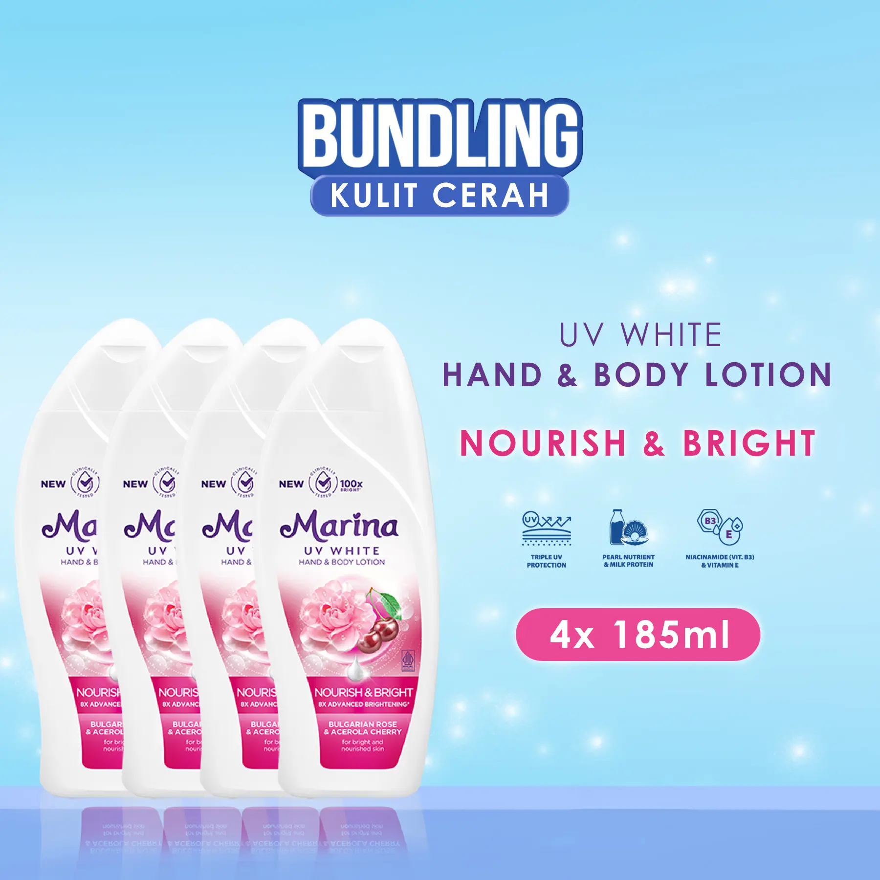 4 PCS Nourish & Bright