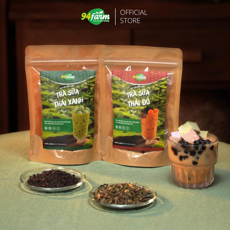   1 set pha 5 ly  Trà sữa trân châu 94farm 
