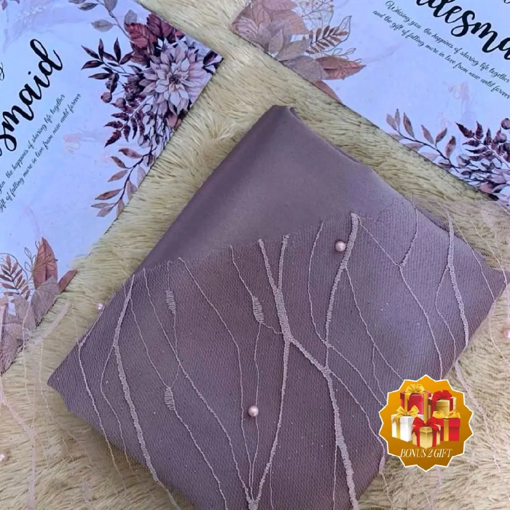 Kain Bridesmaid Free Paperbag + 2Gift Paket Satin Bridesmaid