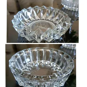 Kedaung-Asbak Kaca Jumbo Kedaung Astry Crystal 16cm - Model Kecil dan Besar