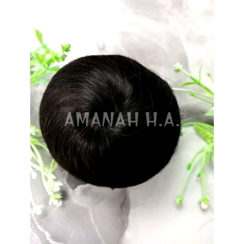 funbun/cepol/sanggul cepol/rambut palsu/sanggul moderen 4
