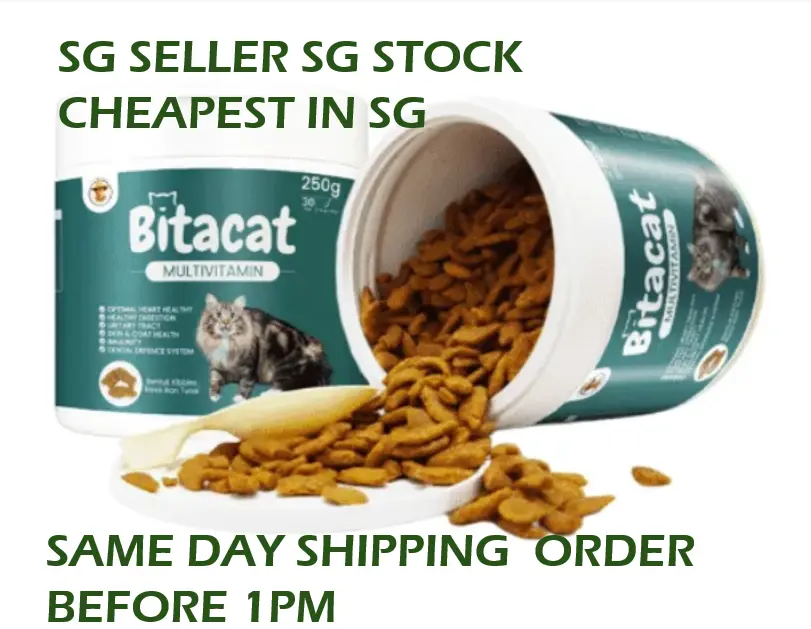 BITACAT MULTIVITAMINS TUNA SG SELLER INSTOCK FREE TREATS!!!