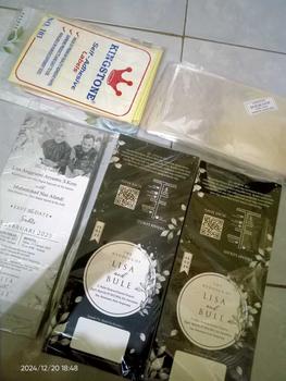 Product Review of UNDANGAN PERNIKAHAN MEWAH GLOSSY BW - UNDANGAN NIKAH GLOSSY BW A41-A50 from h**e 0