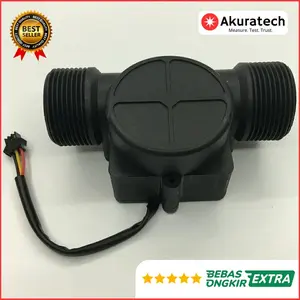 DN G1 1/4 Flow Sensor Control Meter Flowmeter Plastik Best