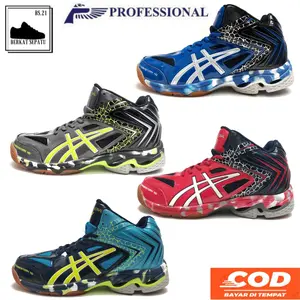 [COD] SALE Sepatu Voli Professional Thunderstrom MD Original Cuci Gudang | Sepatu Voley Pria Wanita Murah