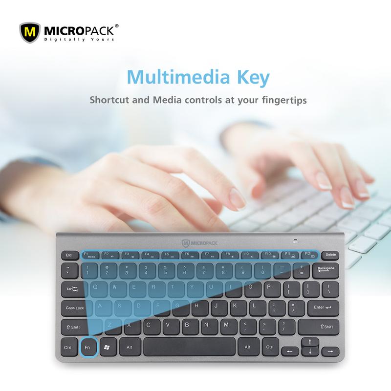 Product Introduction of Slim Wireless Mouse and Keyboard Combo KM-218W 9