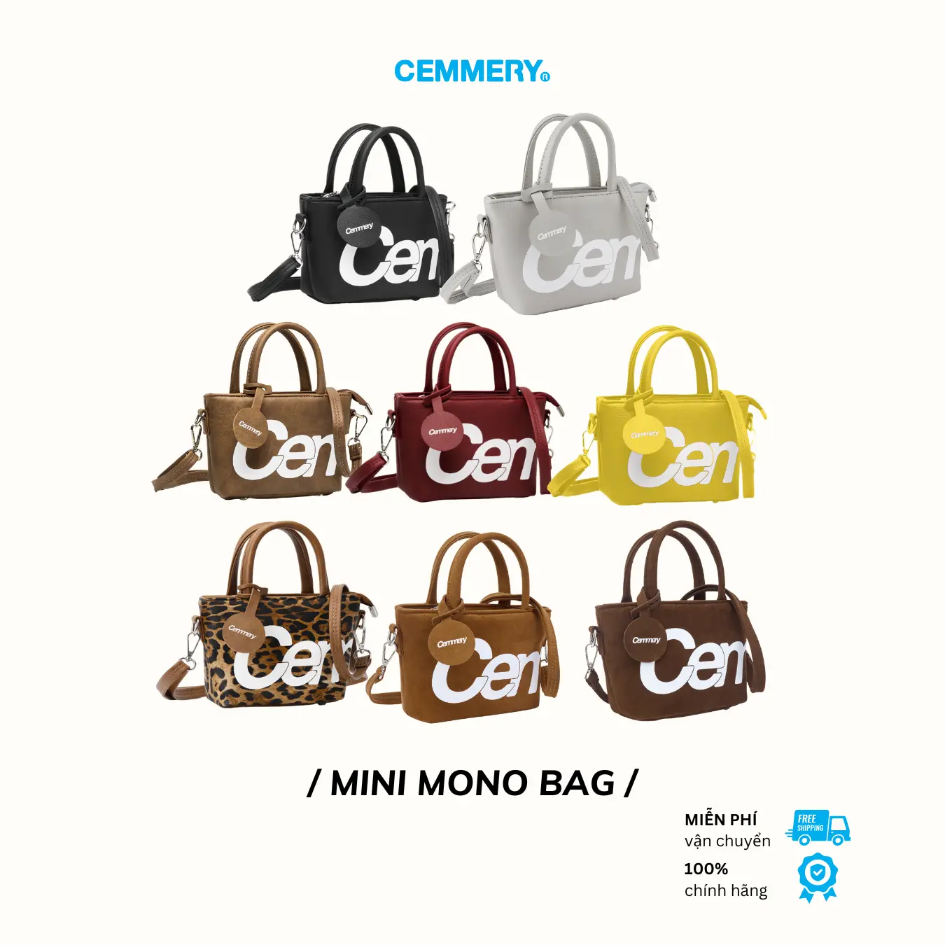 Túi Đeo Chéo Mono Cemmery Local Brand Size Mini Đựng Vừa Điện Thoại Da PVC 8 Màu | BigBuy360 - bigbuy360.vn Túi Đeo Chéo Mono Cemmery Local Brand Size Mini Đựng Vừa Điện Thoại Da PVC 8 Màu | BigBuy360 - bigbuy360.vn