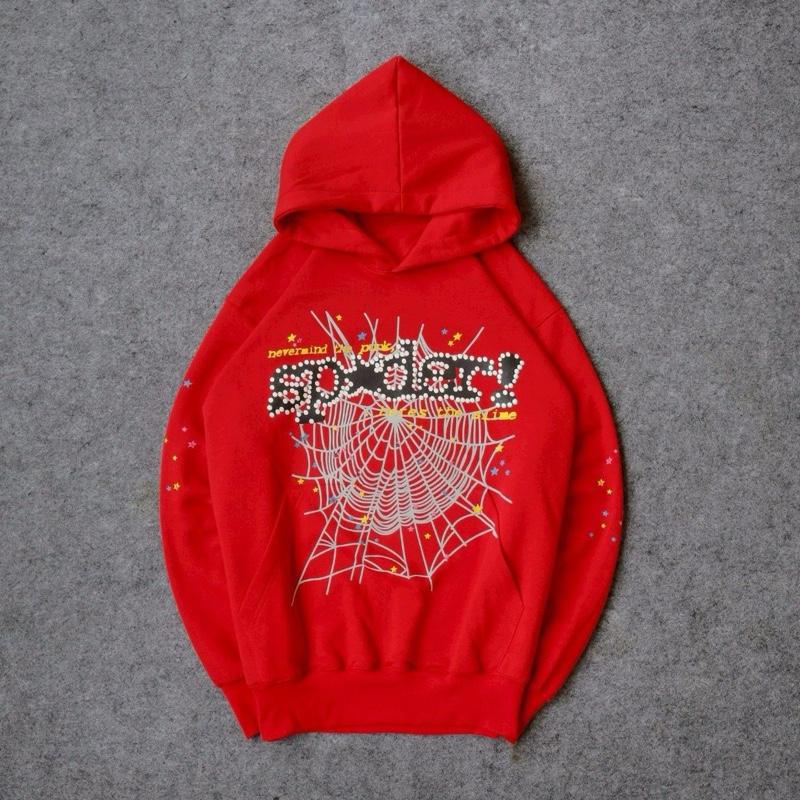 HOODIE SP5DER BAHAN TEBAL LEMBUT FULLTAG 0