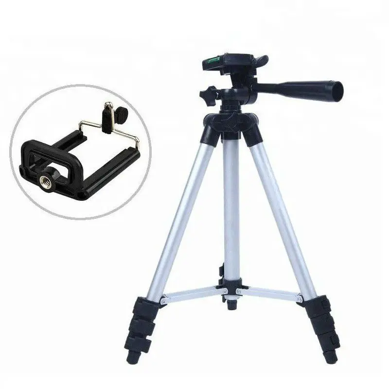 PS - Tripod Handphone Tripod Kamera 3110 1 Meter 1M Free Holder U dan Tas Tripod 2