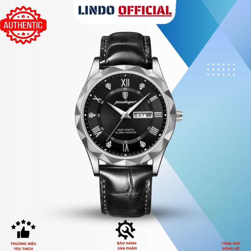 Đồng hồ nam chính hãng chống nước P615DEN