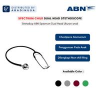 Gambar Stetoskop ABN Spectrum Dual Head Ukuran Child - Black dari ABN Official Indonesia Kota Administrasi Jakarta Pusat 1 Tokopedia