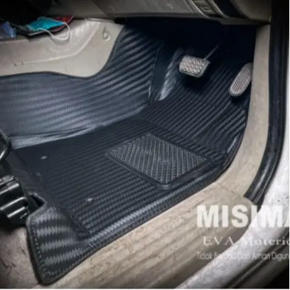 Karpet Mobil 5D INNOVA 2005-2015 Merek MISIMA Car Motif Carbon Dan Butiran 1