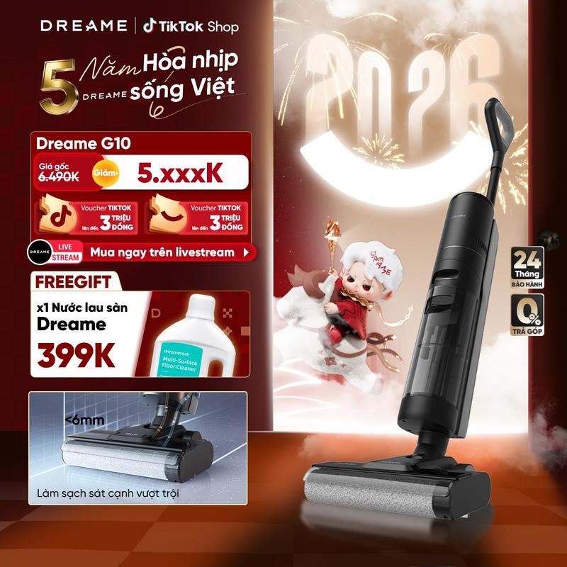 KOC Link Máy hút bụi khô và ướt Dreame G10 - Bản Quốc Tế - Bảo Hành 24 Tháng