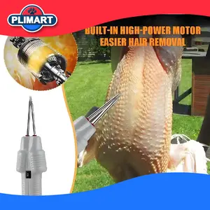 Penghilang bulu unggas elektrik Teknologi elektrik Menjamin penghilangan bulu yang efisien