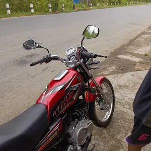 Dudukan Tatakan Rumah Cover Plat Nomor Motor Honda Merah Putih Termurah All Motor Universal beat scoopy vario mio genio jupiter nmax grand supra revo megapro aerox Car