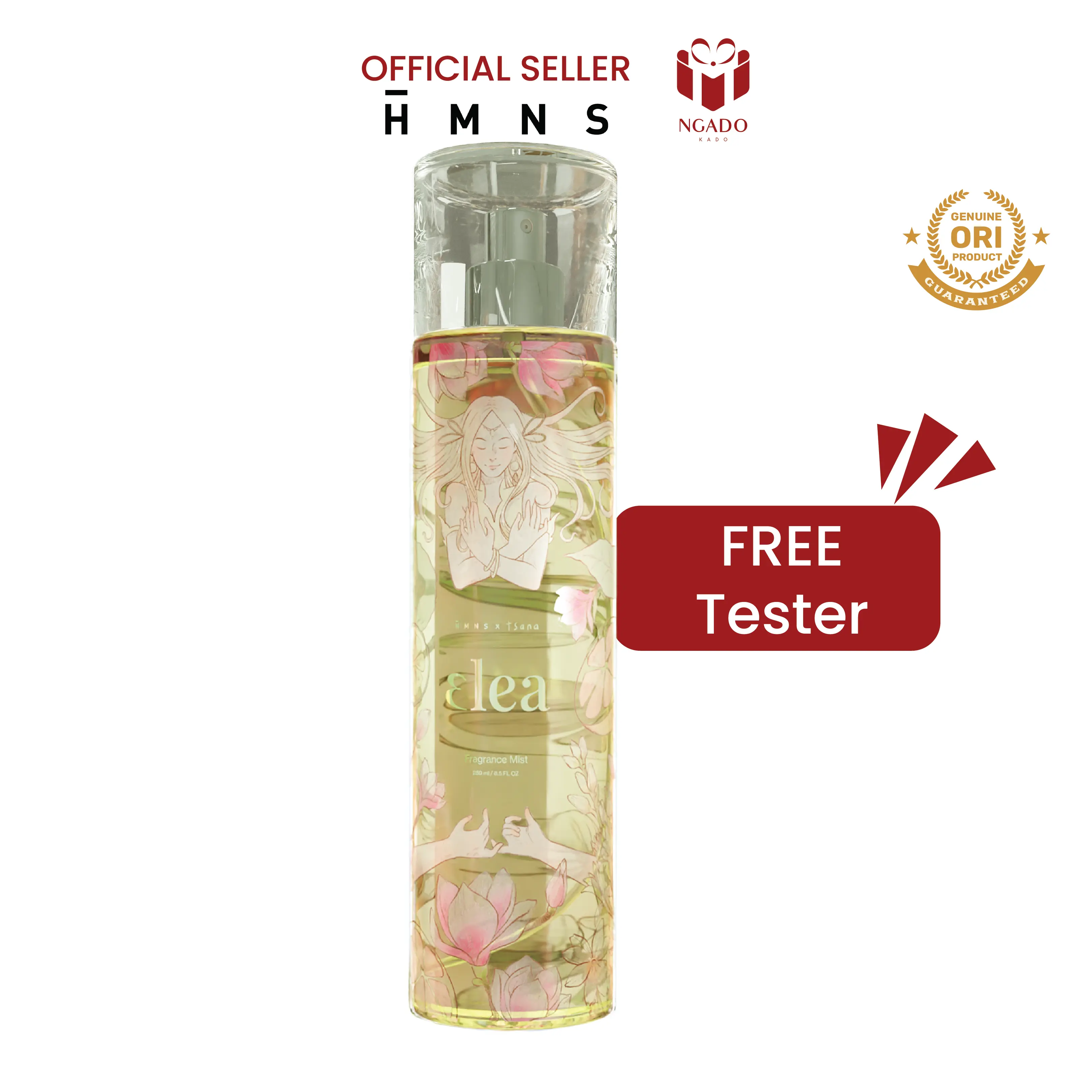 HMNS x Tsana - Elea Hair and Body Mist 250 ml Fragrance Mist Parfum Wanita Cewek 250ml