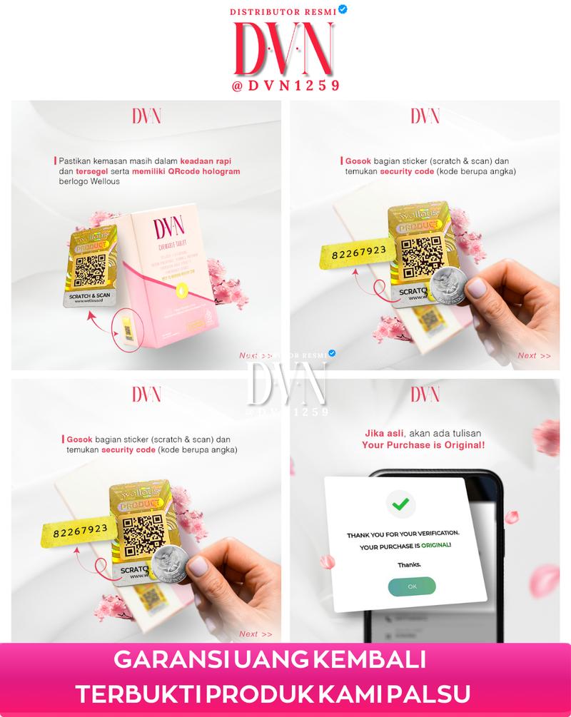 Product Introduction of Dvn Kolagen Asli | Dvn Collagen Original | Store Dvn Original, Aman Untuk Semua Jenis Kulit Bpom collagen  dvn  flek  hitam 7