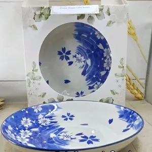 Souvenir piring keramik 20 cm