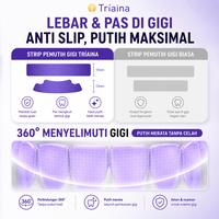 Gambar [Afiliator] Triania Whitening Strips – Strip Perawatan Gigi untuk Membantu Mengurangi Tampilan Noda Memuti0hkan Gigi Mencerahkan - Paket Senyum Maksimal 3 Box dari Triaina Indonesia Kota Administrasi Jakarta Timur 4 Tokopedia