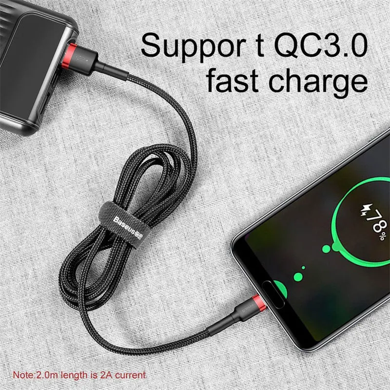 [Sale] Kabel Data Type-c Baseus Cafule Cable For Type-c 6