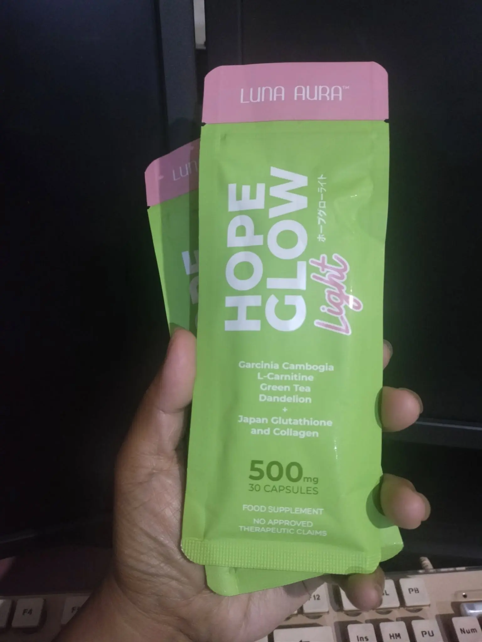 luna glutathione AURA LUNA AURA HOPE GLOW Light -Green Tea Dandelion+Japan and Collagen500mg 30CAPSULES | Best Price KSA LUNAGLOW Glutathione 5ml/vial