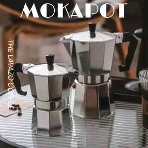 MokaPot Aluminium Espresso Coffee Maker | Moka Pot Kopi Espresso