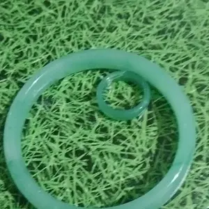 SET CINCIN GELANG GIOK HIJAU KOMBINASI ASLI CINA Bracelets Giok Pria TERLARIS Wanita Manik