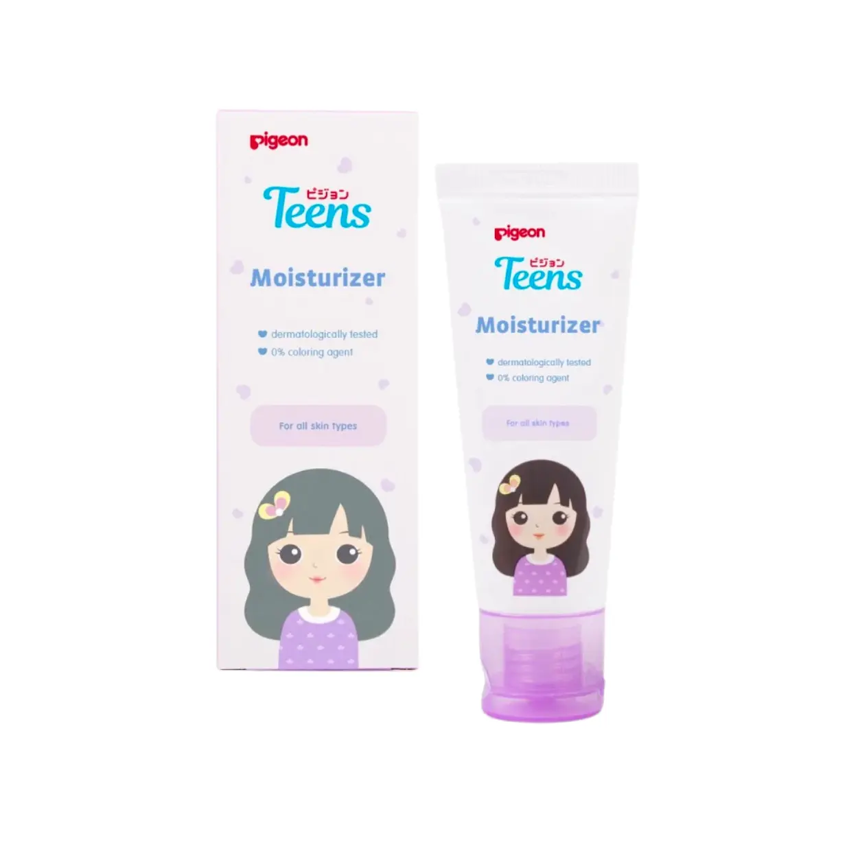 PIGEON TEENS MOISTURIZER ALL SKIN TYPES 20ML / 50ML Pelembap Wajah Remaja Halal BPOM Tanpa Alkohol