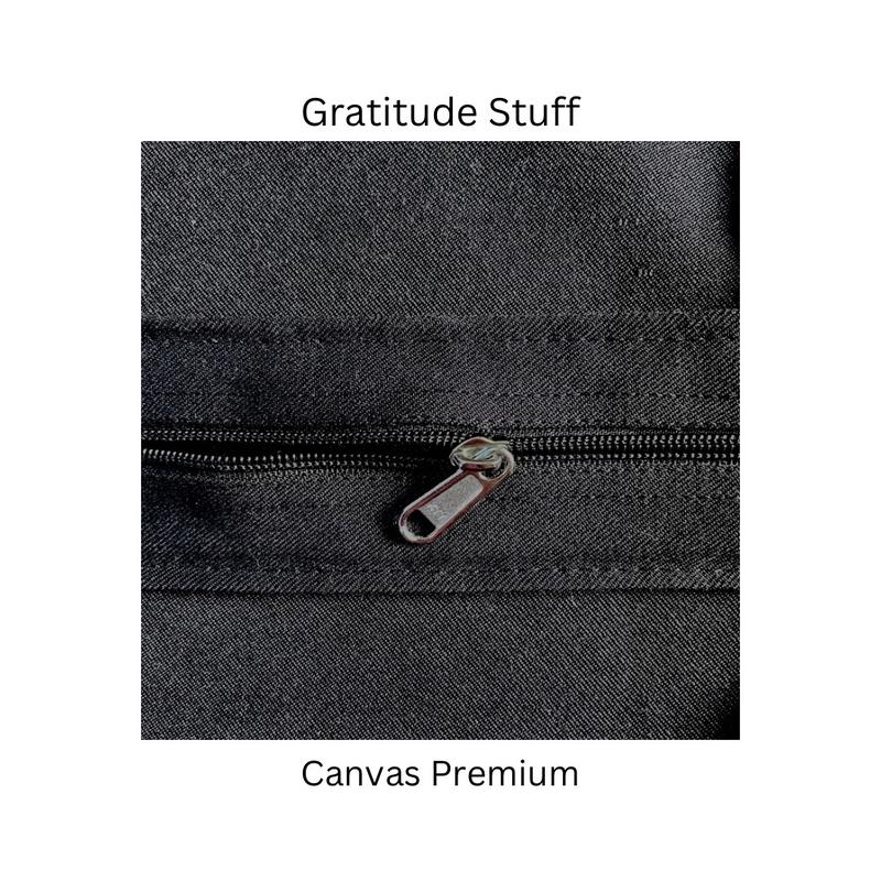 Gratitude Stuff Tote Bag Kanvas Hitam Band Avenged Seven Fold Totebag Kuliah Pria Wanita Hitam 3