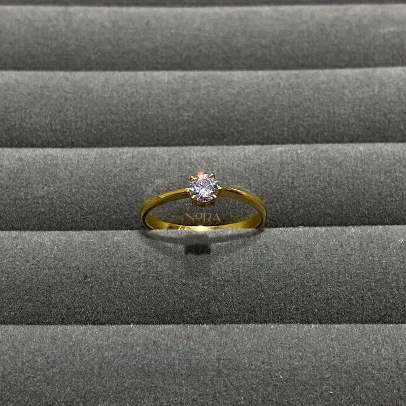 Cincin Tia • Berat 1gr • Emas Muda • D’Nora 1